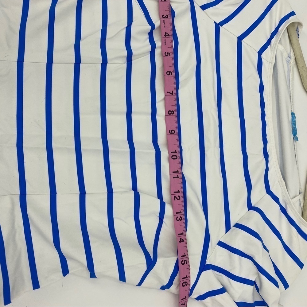J. McAughlin striped Catalina jersey knit dress XS - Picture 4 of 6